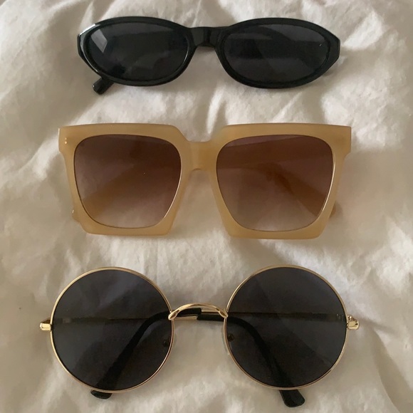 SHEIN Accessories 3 Pairs Of Sunglasses From Shein Poshmark
